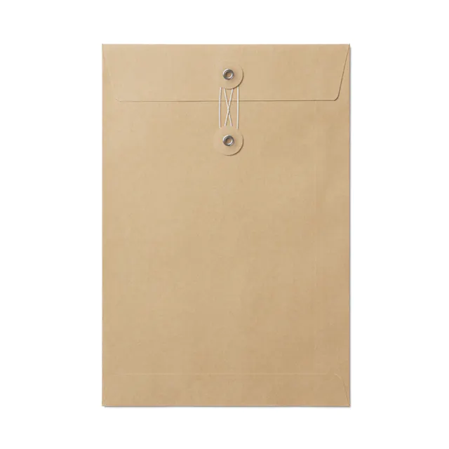 Craft envelope with string